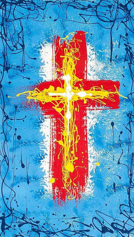 Marcin Dembowski (1979)- [Ami Nº 1994] 'Pasja', 2013, technika mieszana- płyta wiórowa, 49,8 x 28 cm (bez ramy), sygn. na odwrocie